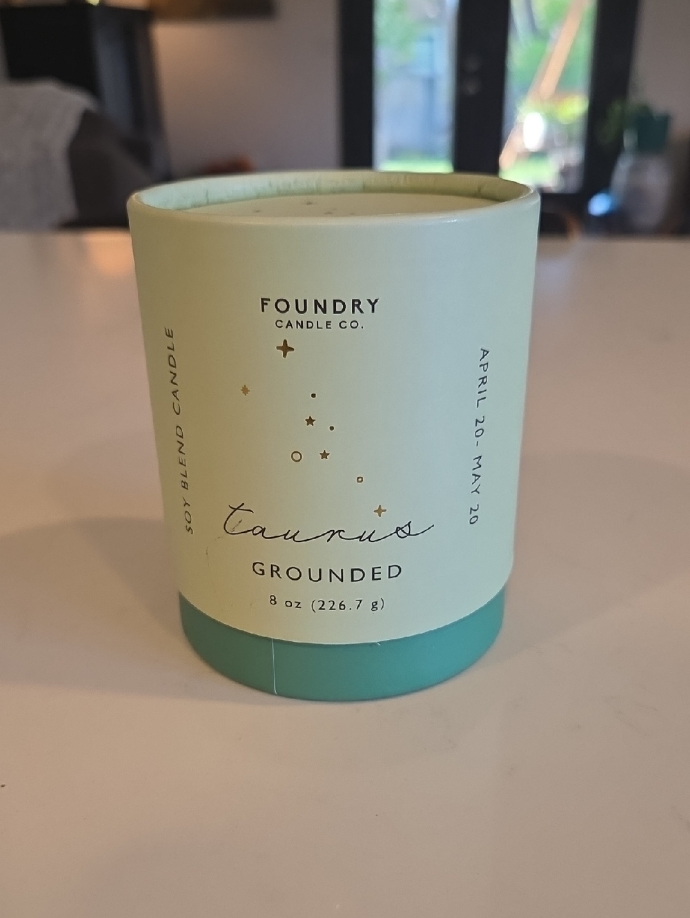 Foundry Candle Company Taurus Gounded Soy Blend Candle